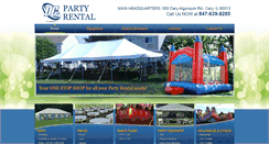 Desktop Screenshot of dcpartyrental.com